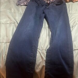 Women's Dark Blue Jeans